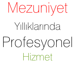 Mezuniyet  Yıllıklarında  Profesyonel  Hizmet